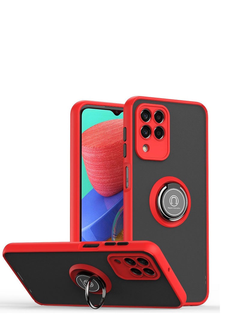 GULFLINK Back Cover Phone Protection Case For Samsung M33 Red  - Image 1