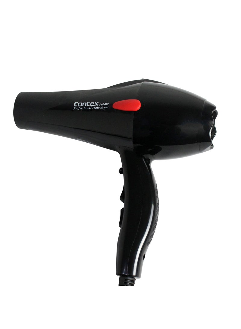 Contex Professional hair dryer black/red - Image 2