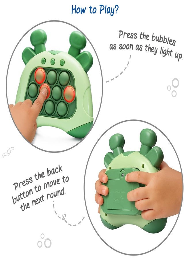 FIRSTCRY INTELLISKILLS جهاز ألعاب Intelliskills Pop & Play المحمول للأطفال، لعبة تفاعلية تعمل بالضغط والتشغيل للأولاد والبنات من عمر 3 سنوات فما فوق، لعبة موسيقية مضيئة وصوتية، 4 أوضاع، مناسب للسفر، حاصل على شهادة BIS، صديق للبيئة، مثالي كهدية - Image 4