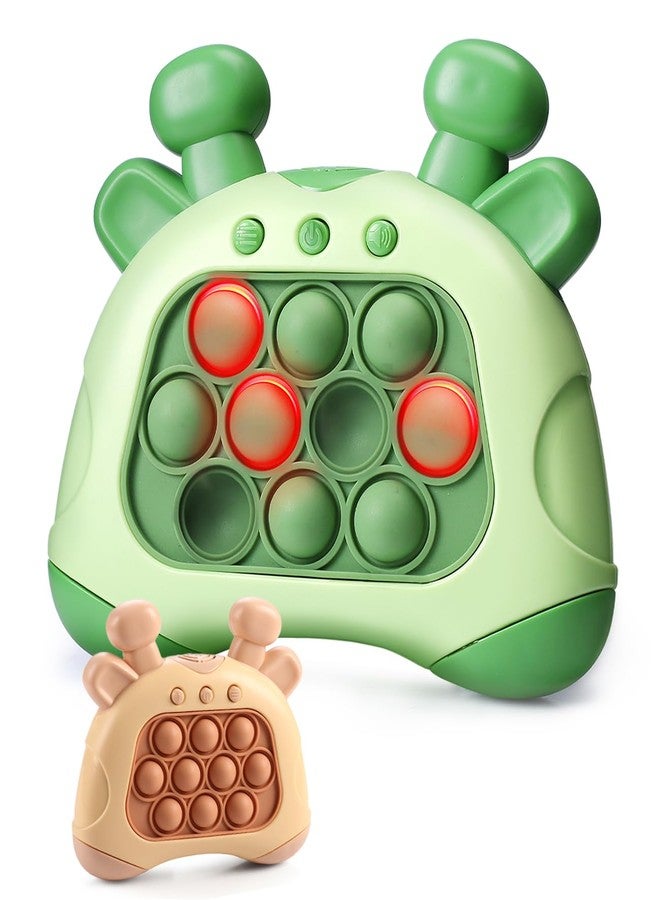 FIRSTCRY INTELLISKILLS جهاز ألعاب Intelliskills Pop & Play المحمول للأطفال، لعبة تفاعلية تعمل بالضغط والتشغيل للأولاد والبنات من عمر 3 سنوات فما فوق، لعبة موسيقية مضيئة وصوتية، 4 أوضاع، مناسب للسفر، حاصل على شهادة BIS، صديق للبيئة، مثالي كهدية - Image 1