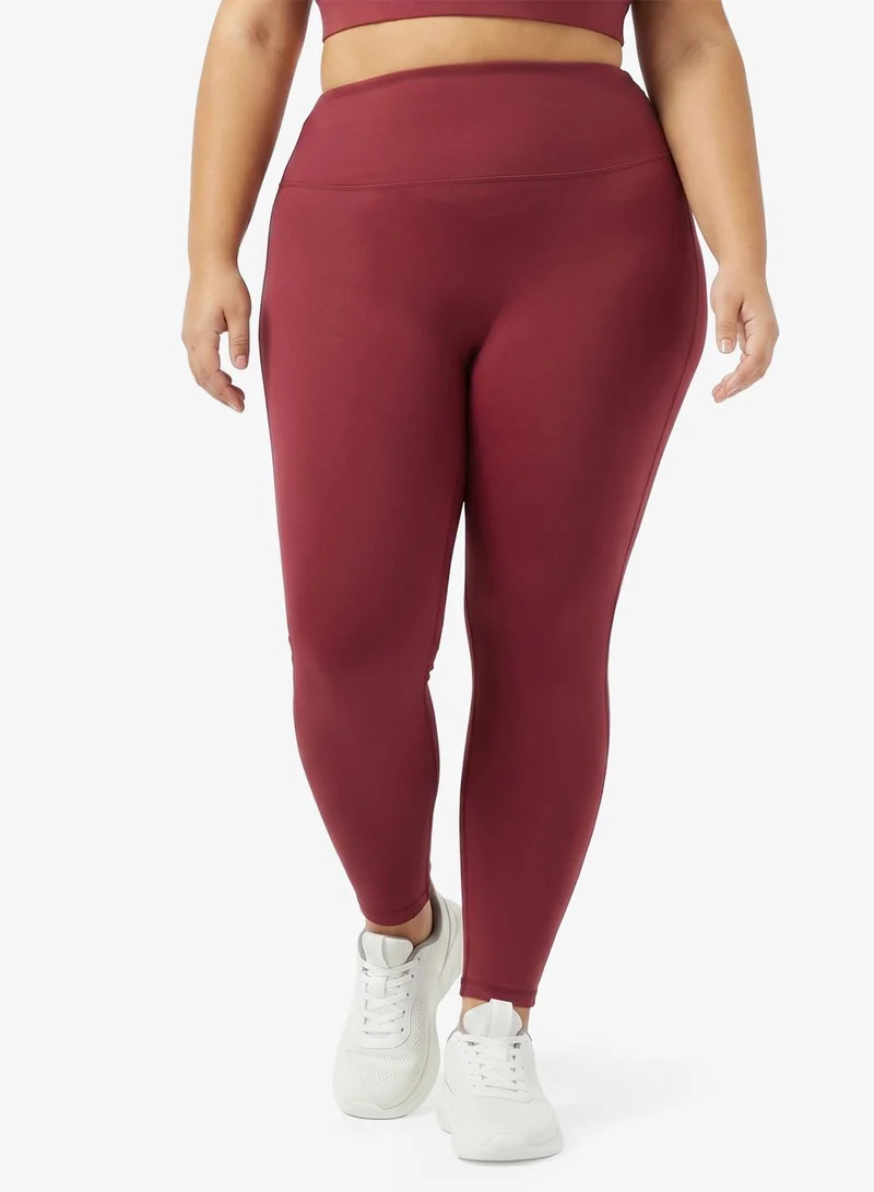 FRWD  FRWD Plus Seamless Racer Back Sports Bra & High Rise Leggings Set for Women | Best Price UAE