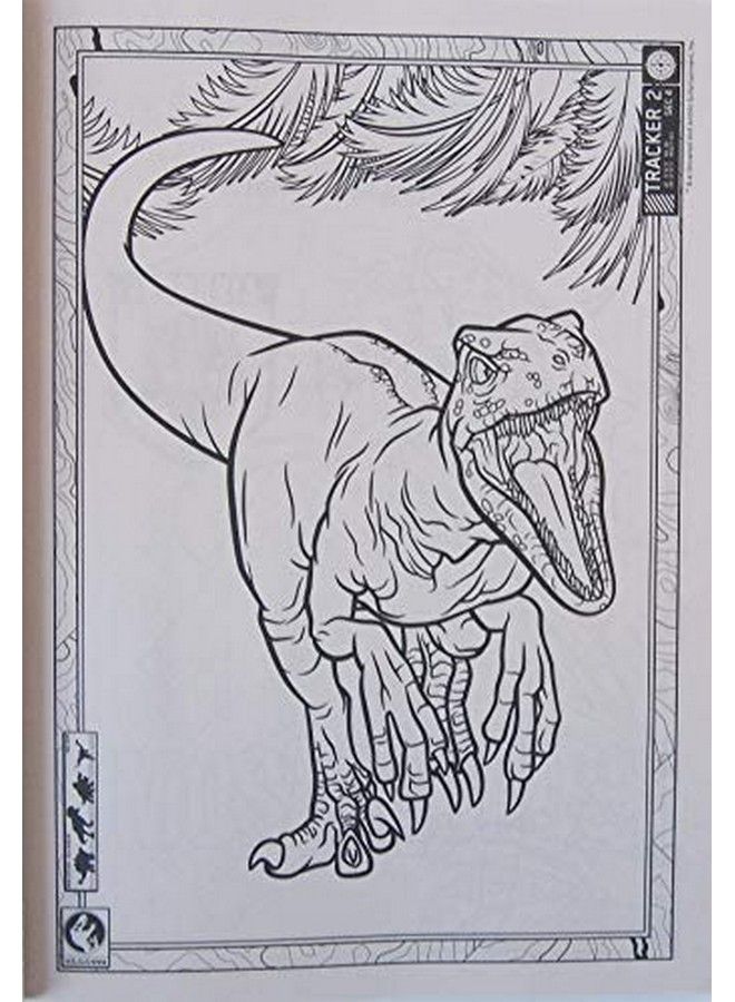 Bendon Lazy Days Jurassic World Fallen Kingdom Jumbo Coloring And Activity Book 96 Pages - Image 3
