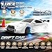 Desdoni RC Drift Car 143 Mini RC Drift Car with Gyro 24GHz Full Proportional Control 20MH 4WD High Speed Remote Control Alloy LED Lights Drift Tires Toys Gift for Adults Boys and Girls - Image 4