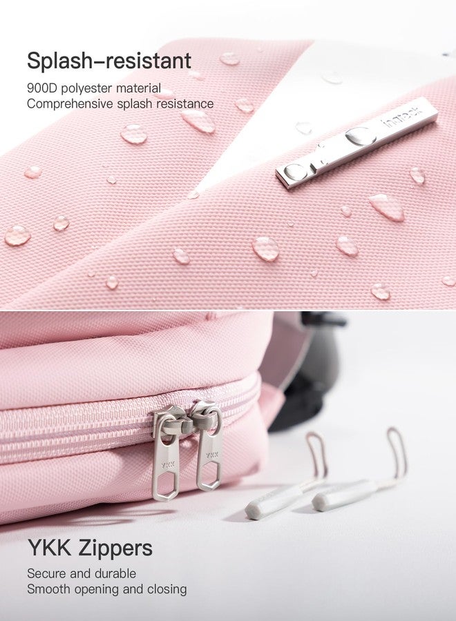 Inateck Sling Bag, Stylish Crossbody Bag with Adjustable Shoulder Strap, Water-Resistant Shoulder Bag for Men and Women Multipurpose Sling Bag (Pink) - Image 5