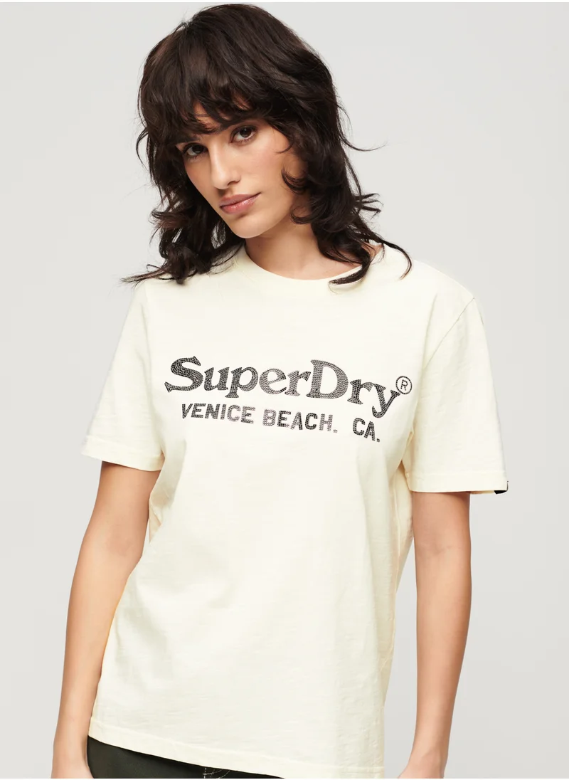 سوبر دراي Metallic Venue Relaxed Tee