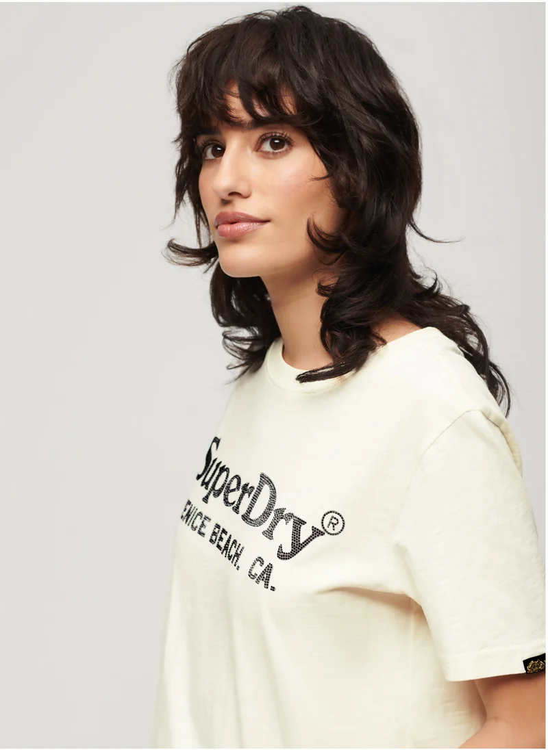 سوبر دراي Metallic Venue Relaxed Tee