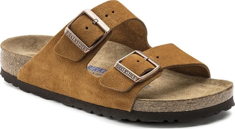 بيركنستوك Arizona Sfb Vl Brown Unisex Slippers 1009527-491