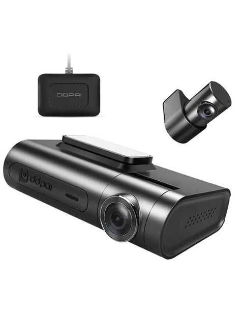 Front 2K & Rear 1080P | Remote Monitoring 4G Dash Cam | DDPAI X2S Pro 4G