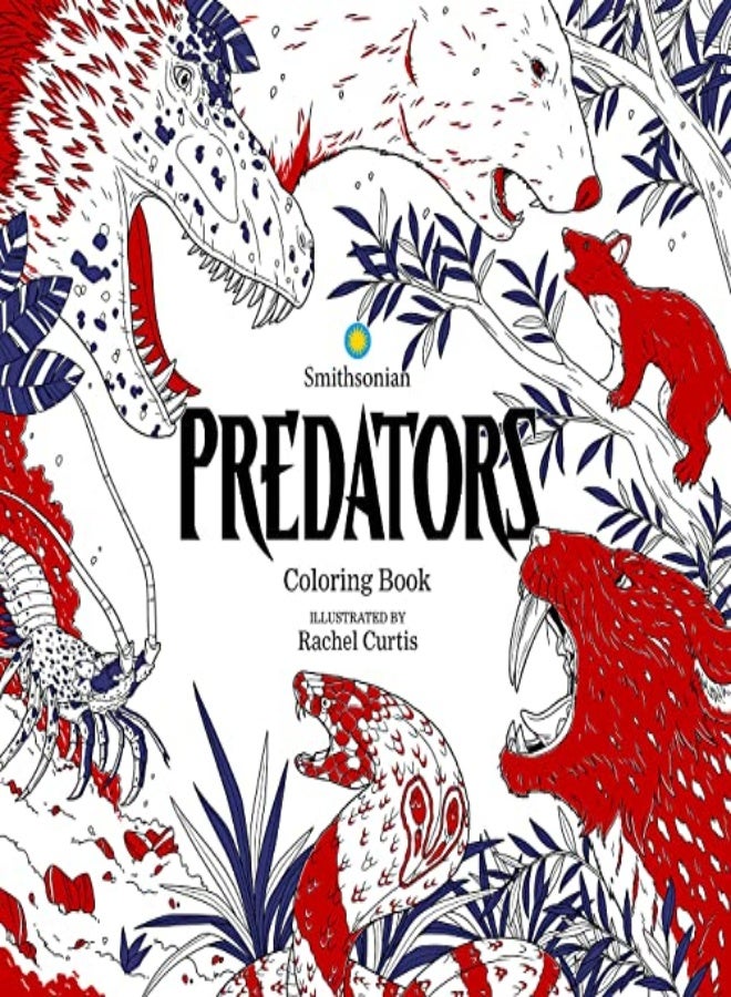 PREDATORS A SMITHSONIAN COLORING BK