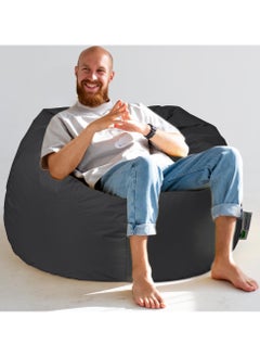 ANDERSON Anderson Large Waterproof Comfortable Bean Bag Relaxing Chair Black Colour  - Image 2