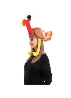 JOYIN JOYIN 2PCS Turkey Gobbler Hats, Turkey Trots Dress Up Party,Thanksgiving Novelty Hats Role Play & Carnival Cosplay,Thanksgiving Costume Hats, Thanksgiving Accessories,Thanksgiving Party Favor Supplies  - Image 5