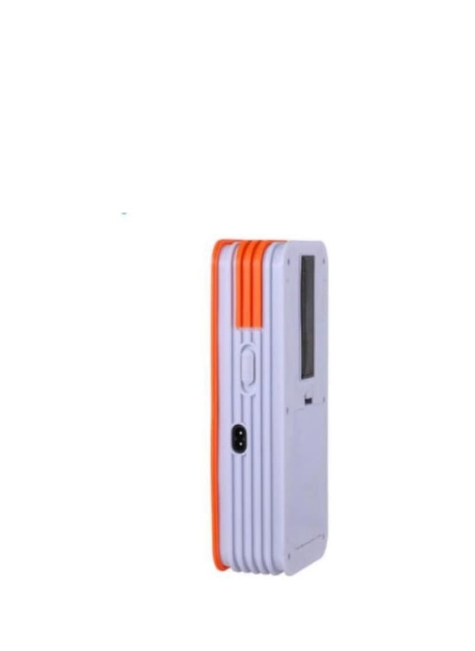 Generic Battery-operated flashlight, model FA-6116, three operating modes, orange color  - Image 2