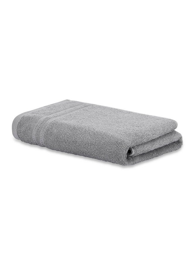 Welspun 100% Cotton Quick Dry Bath Towel | High Absorbency Super Soft, Fast Drying Towels for Bath | 380 GSM Large Size 1 Piece Bath Towel for Men and Women | Sized 70cm X 150cm Grey - Image 1