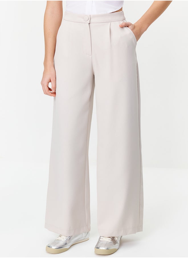 Gray Wide Leg/Wide Leg Pleated Woven Trousers TWOSS21PL0189 - pzsku/Z0155505BB620682ADD2BZ/45/_/1739718342/157f99fe-7f74-4eba-83d1-812de40e76ac