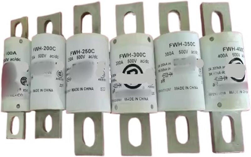 fuses FWH-40A-50A-60A-80A-100A-125A-150A-200A -225A-250A -300A -350A-400A450A/500A/600A 500VAC/DC Fuse(FWH-450A)