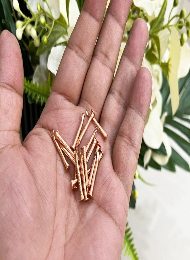 BITONA® Copper Nails for Vastu | Pure Copper Nail (Tamba Keel/Tambe Ki Kil) | Set of 11 Copper Nails for Vastu Dosh Correction, Pooja & Positive Energy - Image 3