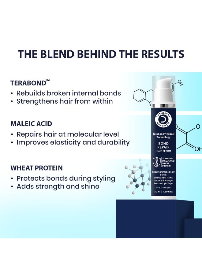 DERMISTRY Bond Repair Hair Serum for All Hair Types - Image 2