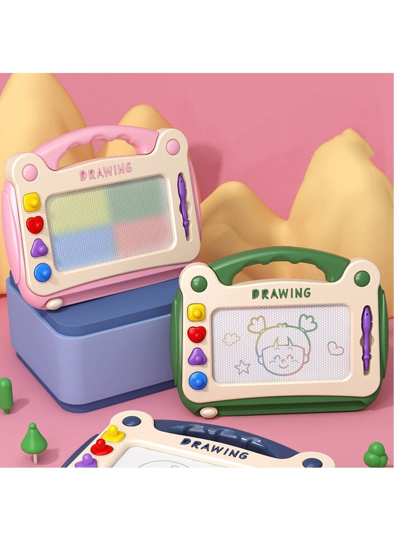 Hihonor Magnetic Drawing Board for Toddlers 1-3，Toys for 2 Year Old Boy，Writing Tablet Doodle Board for Toddlers 1-3，Kids Travel Learning Toys，First Birthday for Girls(Green)  - Image 5