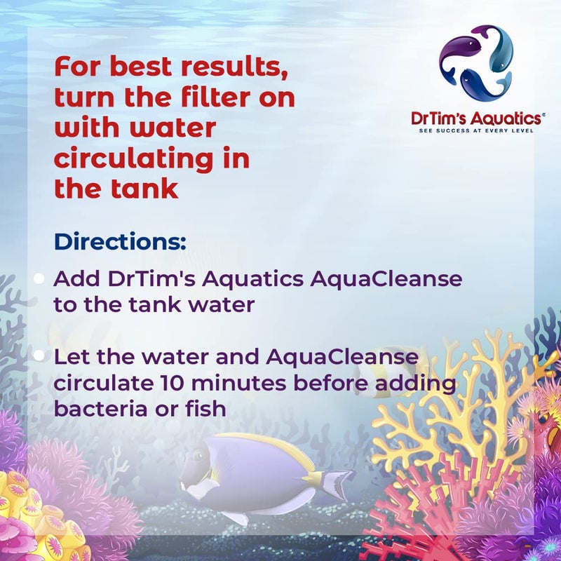 DrTim's Aquatics دكتور تيمز أكواتيكس ريف أكواكلينس 4 أونصة سائلة - Image 4