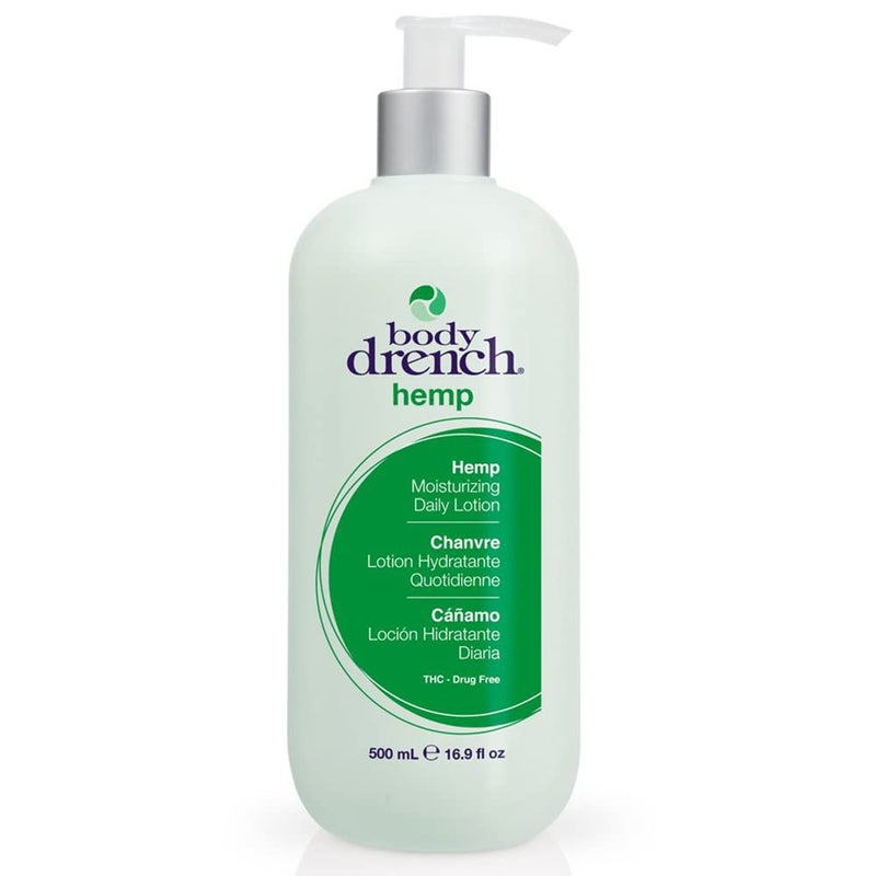 Body Drench Moisturizing Daily Body Lotion for All Skin Type Hemp169 Fl Oz
