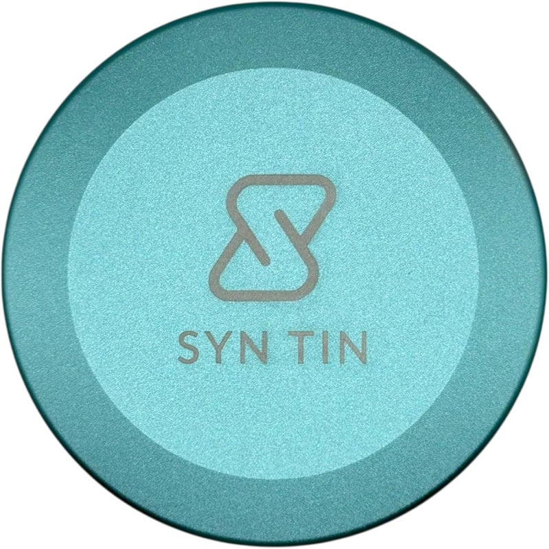 Syn Tin 3.0 Metal Container for Zyn, Premium Aluminum Can & Rugged Pouch Holder | Extra Capacity, Knurled Grip & Used Pouch Storage (Glacier) - Image 3