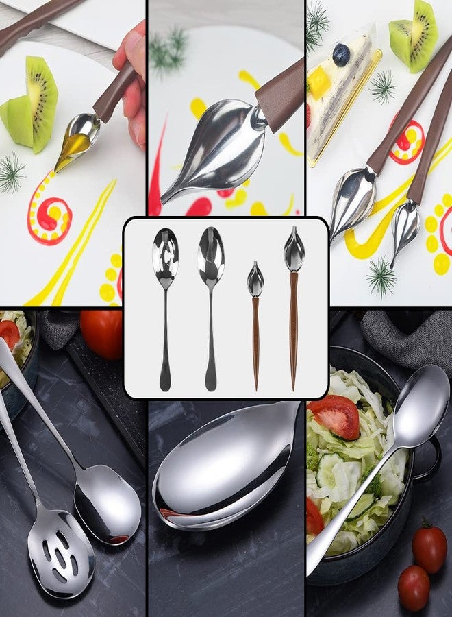 DUEBEL 13 Piece Professional Chef Culinary Plating Kit - Stainless Steel Culinary Plating Tool Set for Perfect Presentation - Image 4