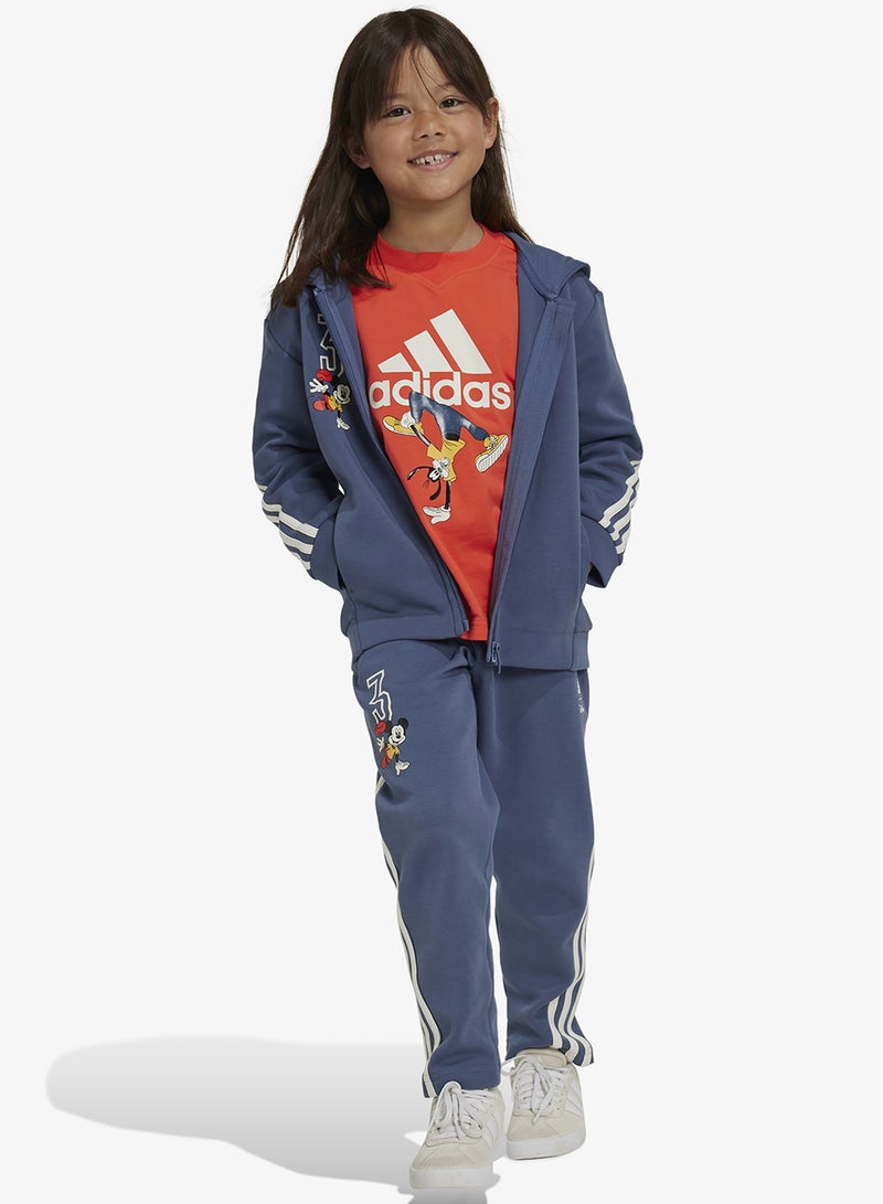 adidas بنطلون رياضي للأطفال بتصميم ميكي ماوس من ديزني - Image 5