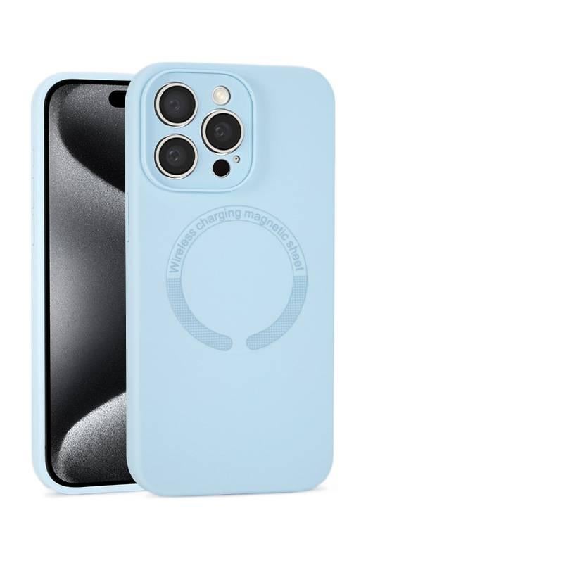 MagSafe Case | Blue Acrylic | Shockproof Cover for iPhone 13 - Image 1