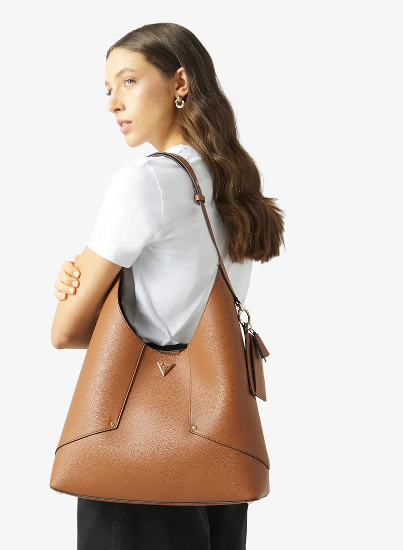 Guess COGNAC Darcy Tote Bag for Women | Best Price UAE