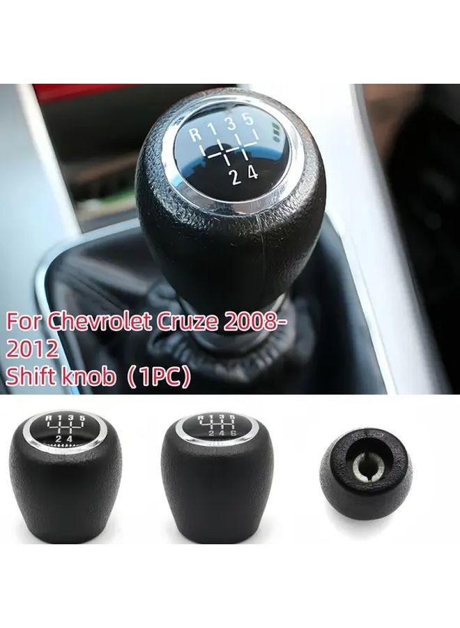 5 Speed Car Gear Shift Knob Lever Stick Handle For Chevrolet Cruze 2008 To 2012 - Image 1