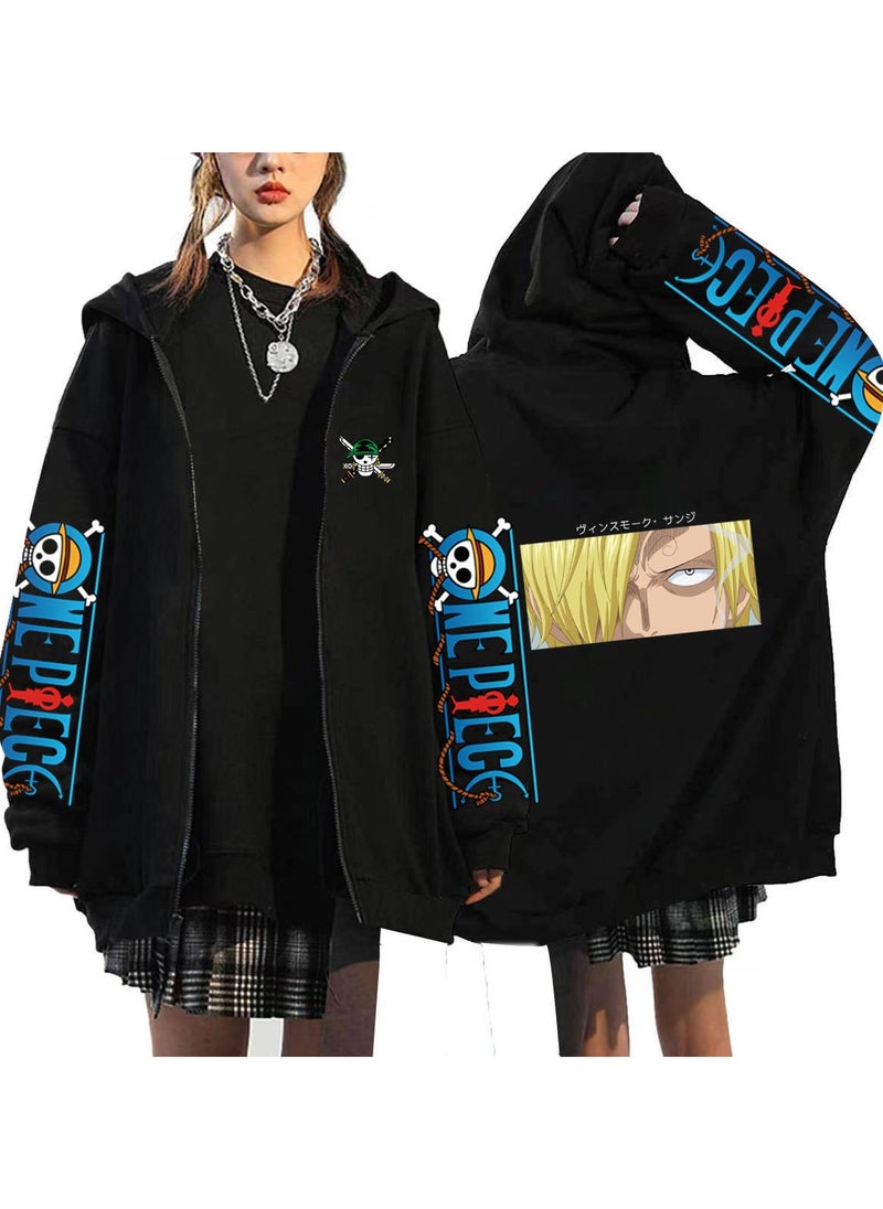 KUYING New One Piece Printed Zipper Sweatshirt Casual Sportswear  - Image 1