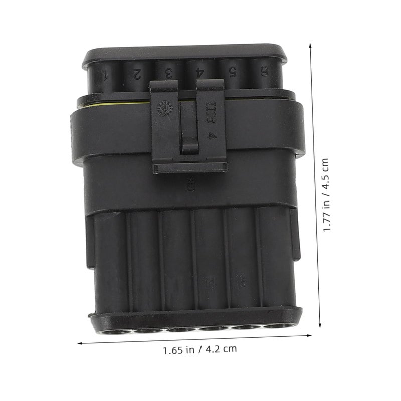 Assorted Color Electrical Connector Kit Male Female Plug Set Easy to Install Durable - Image 3