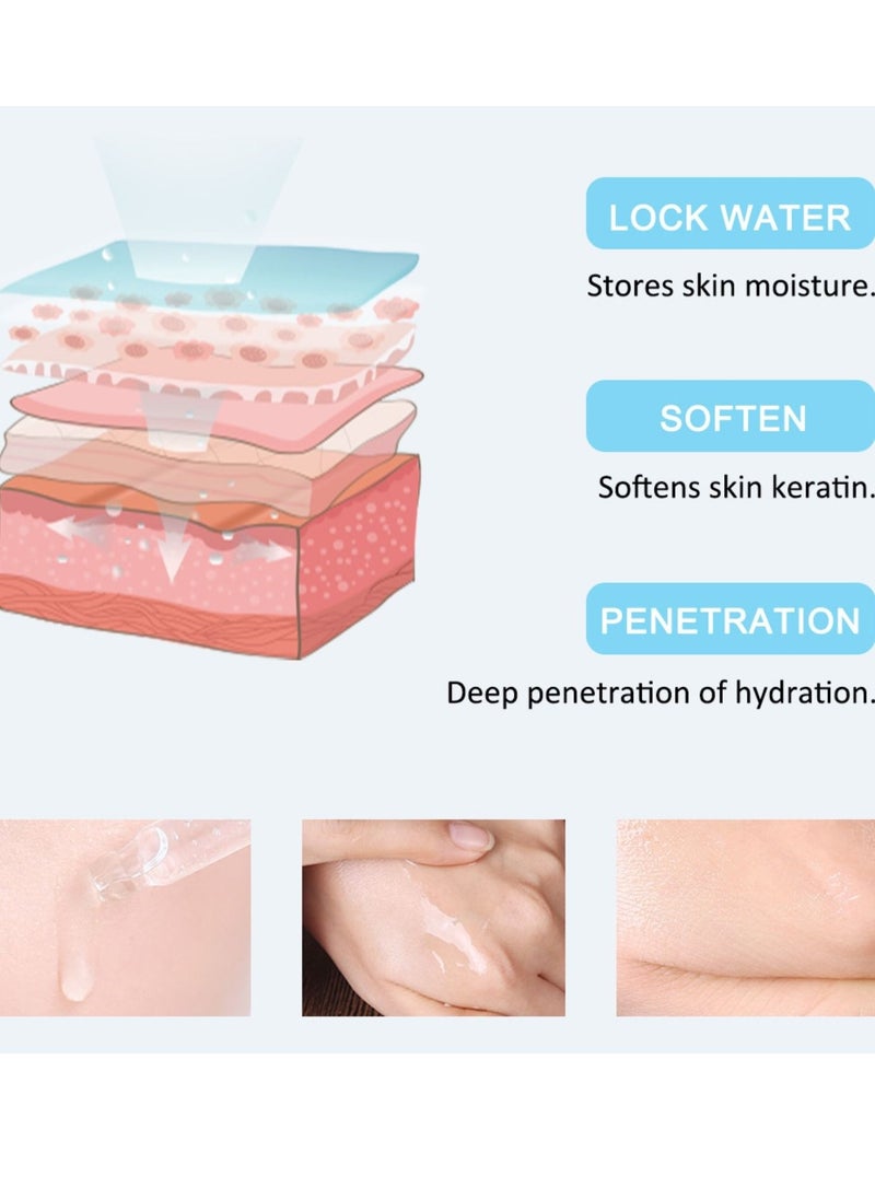 ELBBUB - Hyaluronic Acid Serum Moisturizing Wrinkle Serum for Erasing Fine Lines and Wrinkles Soft Hydrating Easy Absorption Anti Aging Serum Perfect Hydrating Serum for Face and Dry Skin Face Serum 30ml - Image 1