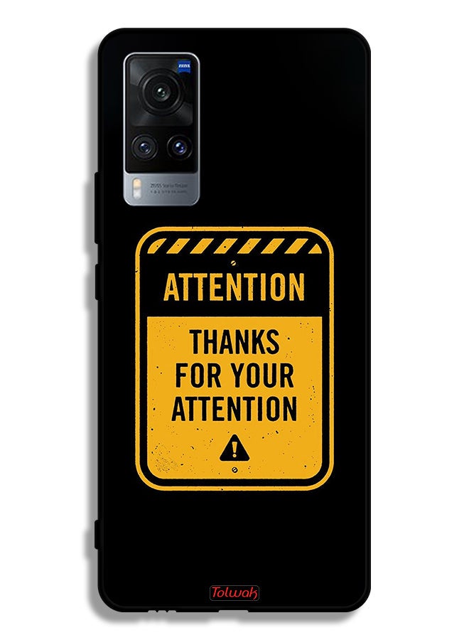 Tolwak Vivo X60 Protective Case Cover Thanks For Attention - Image 2