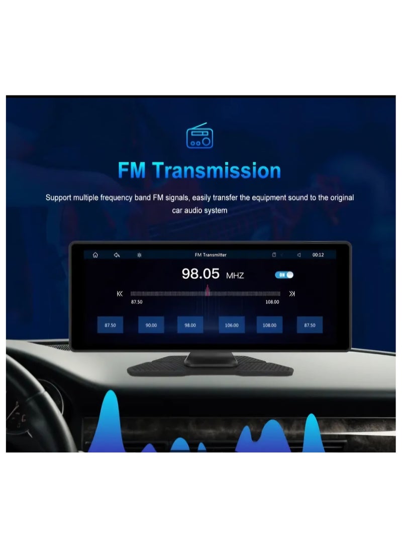 Generic SMART ONE HD Car Play MP5 Player, Universal Car Plug, USB Aux Input, Compatible with CarPlay & Android Auto, WIFI, Mirror-link Music, DVR, Bluetooth, Optional AHD back Camera  - Image 3