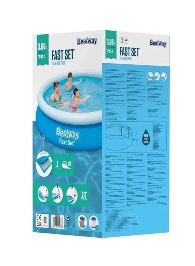 Bestway Quick-install inflatable Wi-Fi pool with filter - fast, clear, and convenient - Image 2