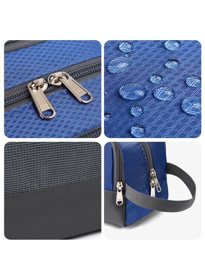 Yeiotsy (Sapphire) - Shower Caddy, Ultra-Light Mini Travel Toiletry Bag Wash Bag for Men & Women Overnight Trip (Sapphire) - Image 5