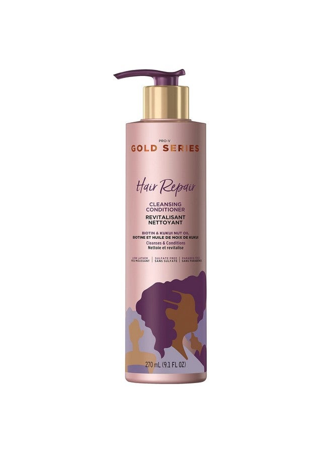Pantene Pantene Pro-V Gold Series Hair Repair Cleansing Conditioner with Biotin, 9.1 fl oz  - Image 1