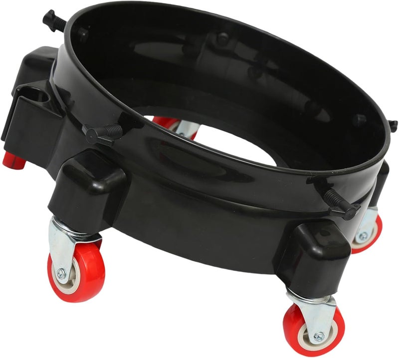 Rolling Bucket Holder with Easy Maneuverability & Tool Storage Mobile Car Wash with for Car Wash with - Image 4