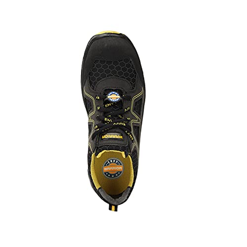 Liberty Warrior Envy Neptune Light weight Safety Shoes for Man | Fiber Glass Toe | Antislip & Water Resistant | Antistatic & Abrasion Resistance | Yellow | Size 5 UK - Image 5