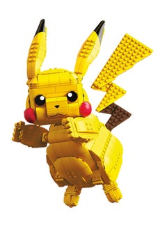 MEGA CONSTRUX Pokemon Jumbo Pikachu Construction Set with character figures, Building Toys for Kids 825 Pieces  - Image 5