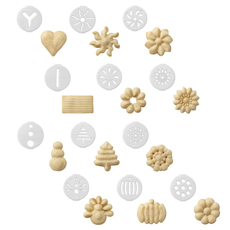 Wilton Wilton Simple Success Cookie Press, 13-Piece  - Image 3