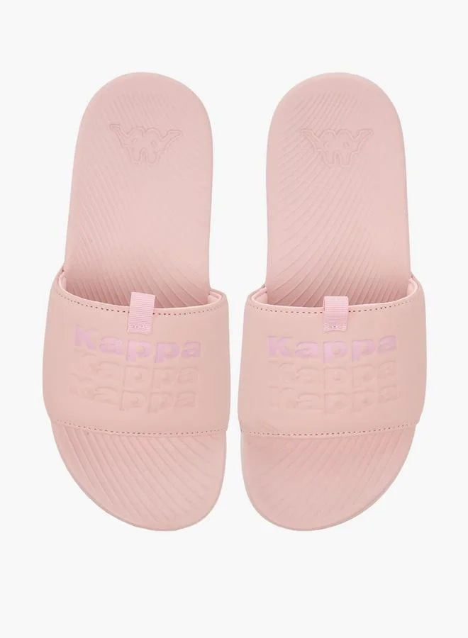 كابا Women Logo Embossed Slides