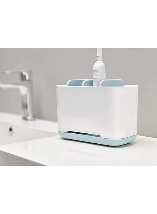 THE SR BRAND THE SR BRAND Sr Plastic Multipurpose Storage Holder Stand for Bathroom Toothbrush Tongue Cleaner Soap Comb Razor Shaving Kit and Toiletries Cosmetics Organizer (Multi Color)  - Image 2