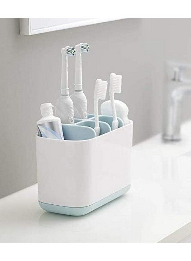 THE SR BRAND THE SR BRAND Sr Plastic Multipurpose Storage Holder Stand for Bathroom Toothbrush Tongue Cleaner Soap Comb Razor Shaving Kit and Toiletries Cosmetics Organizer (Multi Color)  - Image 1