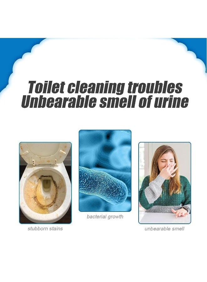 Splash Foam Toilet Cleaner, Toilet Cleaner Fresh Scent, Splash Toilet Cleaner, Splash Cleaner Foaming for Toilet, Removes Stains - Image 2