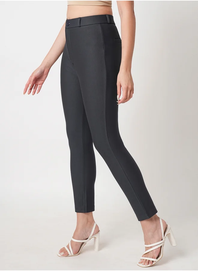 globus Globus High-Rise Stretchable Skinny Fit Trousers