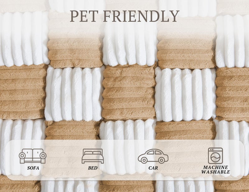 ODreamyDogs Couch Cushion Cover for dogs Sofa Cover Washable Pet Love Seat Couch Covers for Sofa Slipcovers Couch Protector Blanket for Dog Sofa Cushion Covers for Pet Washable Pad Light Brown 70x150cm/27.6x59in - Image 2