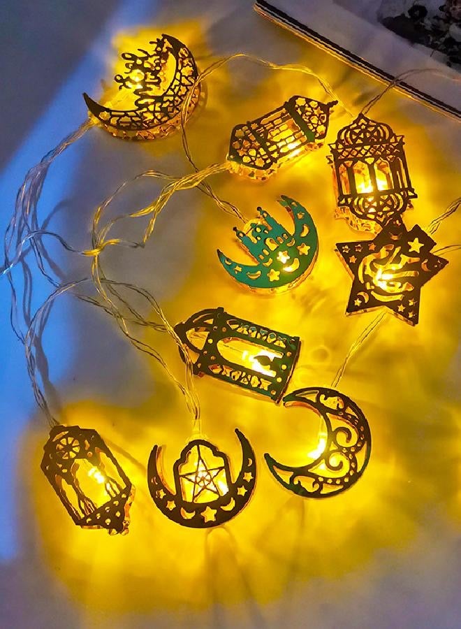 Generic 10LEDs 2meter Decorative String Light for Indoor and Outdoor,2AA Battery Box  - Image 1