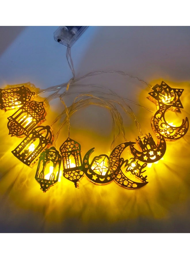 Generic 10LEDs 2meter Decorative String Light for Indoor and Outdoor,2AA Battery Box  - Image 2